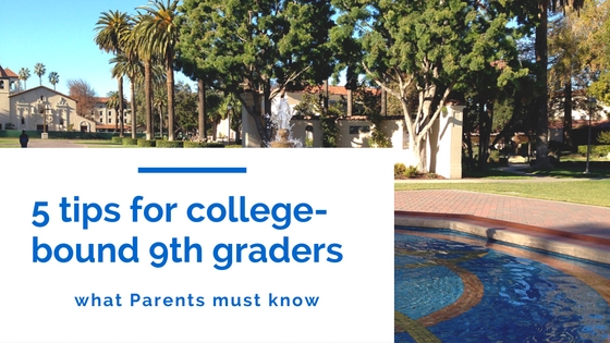 college-bound tips for 9th graders