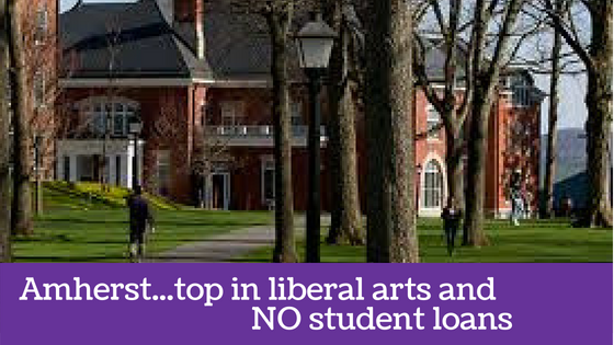 amherst no student loans